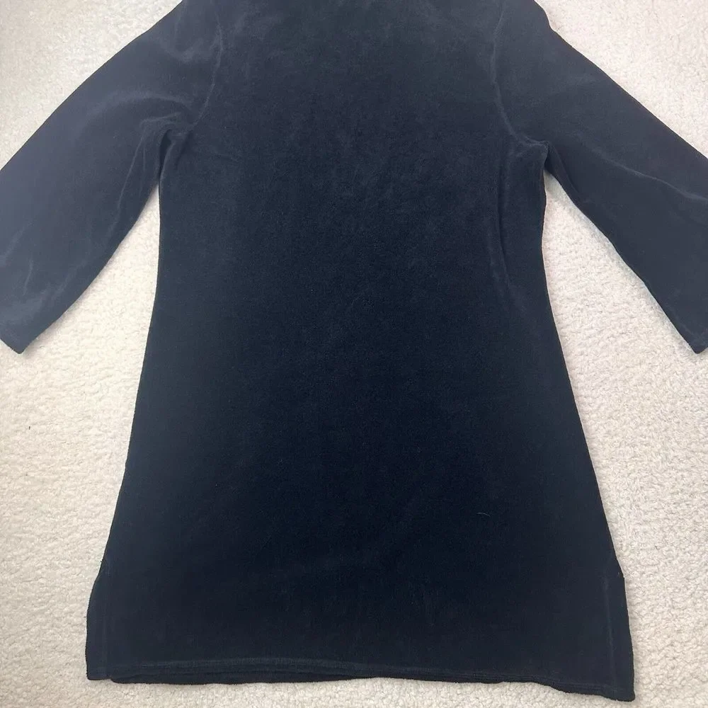 Juicy Couture Black Hooded Swim Coverup - Picture 8 of 11